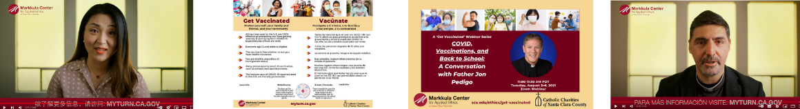 Images of Get Vaccinated Campaign Materials